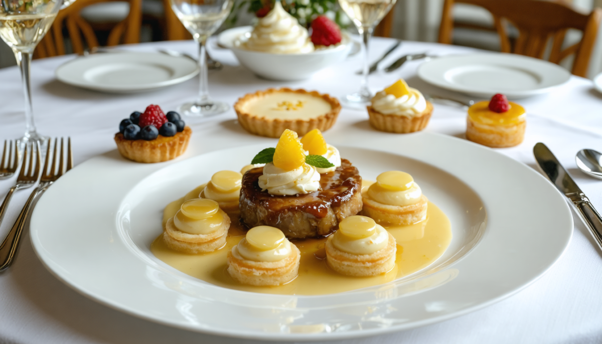 découvrez des desserts exquis parfaitement assortis pour sublimer votre blanquette de veau et terminer votre repas sur une note gourmande.