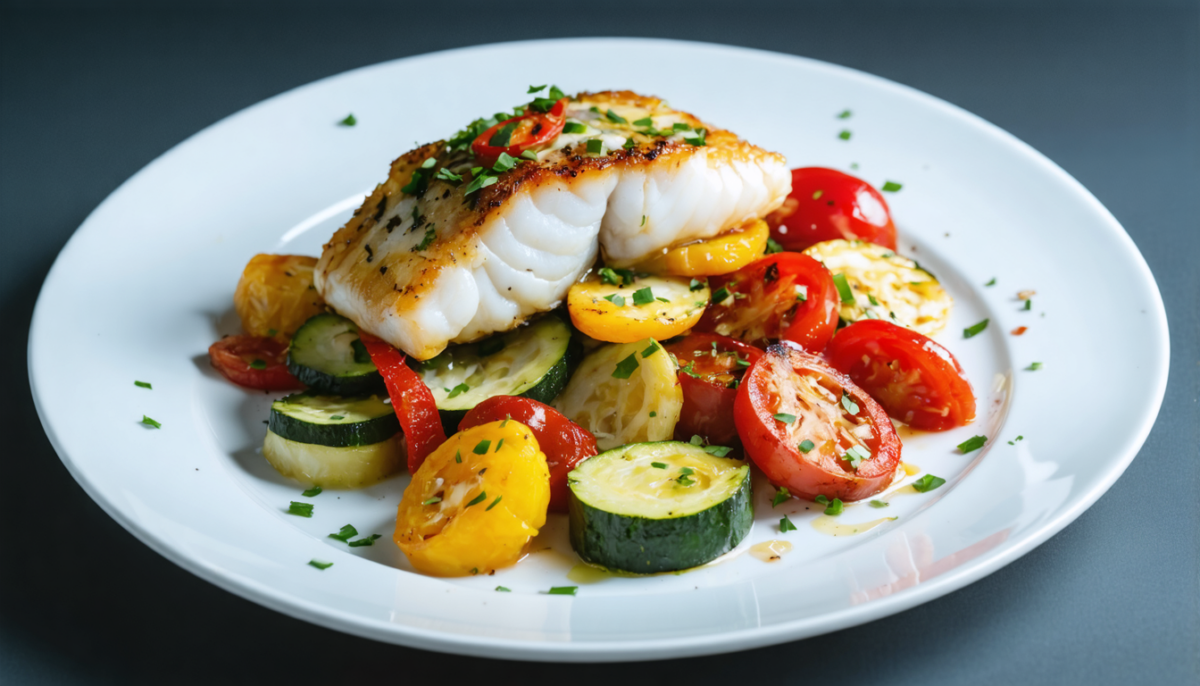 découvrez notre recette simple et savoureuse de cabillaud rôti au four accompagné de ses légumes frais. un plat sain et inratable pour régaler toute la famille en toute simplicité.