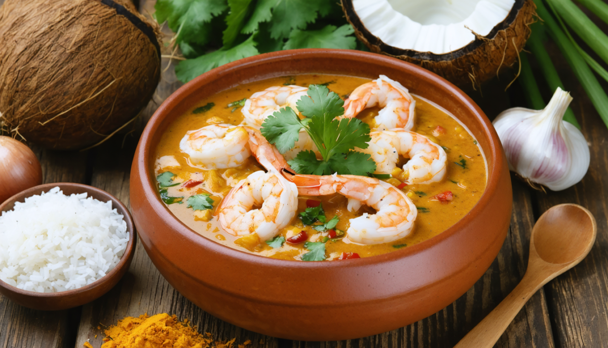 découvrez notre recette facile et rapide pour préparer un délicieux curry de crevettes au lait de coco, parfait pour un repas savoureux fait maison.