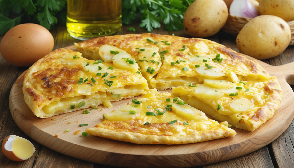 découvrez la recette traditionnelle espagnole de la tortilla de patatas, un plat authentique et savoureux qui ravira vos papilles et apportera une touche d'espagne à votre table.