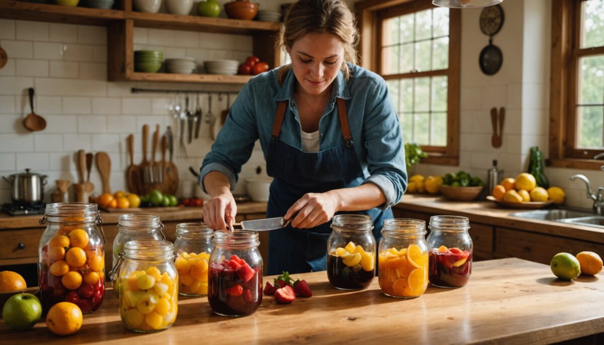 Comment préparer des fruits au sirop naturellement, sans recourir à la stérilisation