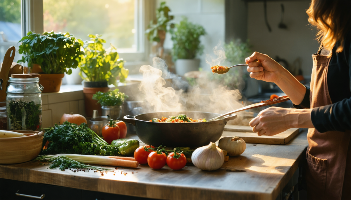 découvrez comment la cuisine maison transforme chaque repas en un moment de bonheur et d'authenticité pour savourer pleinement la vie.