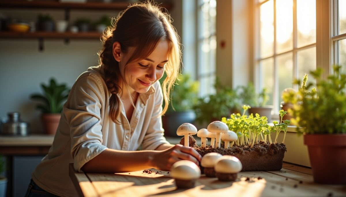 Cultivez vos champignons de Paris chez vous : le guide pratique et facile pour débutants