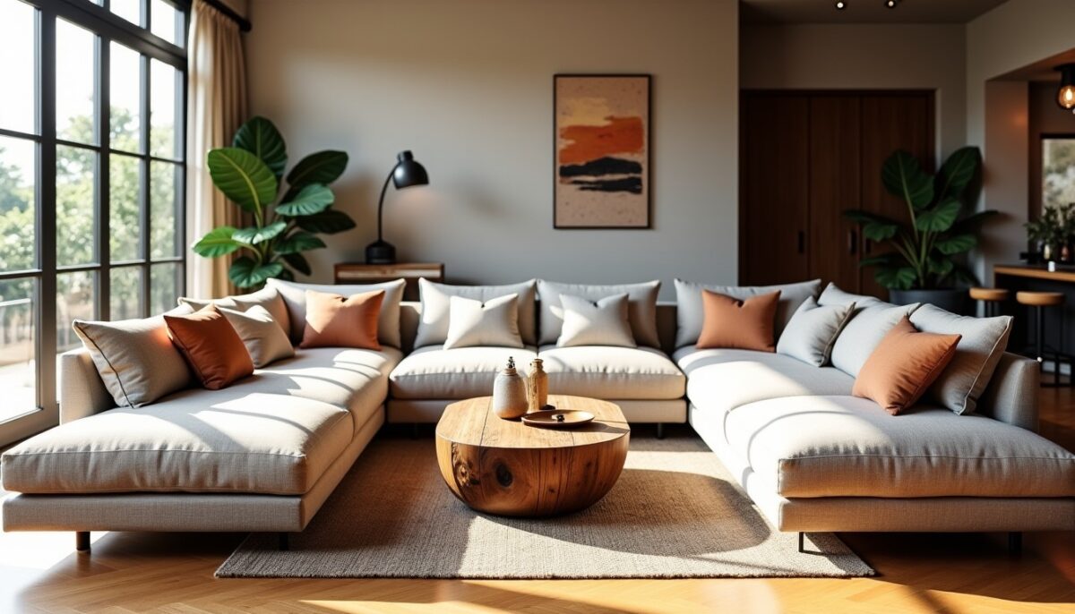 Sofas modulables incontournables : tendances actuelles et idées déco inspirantes