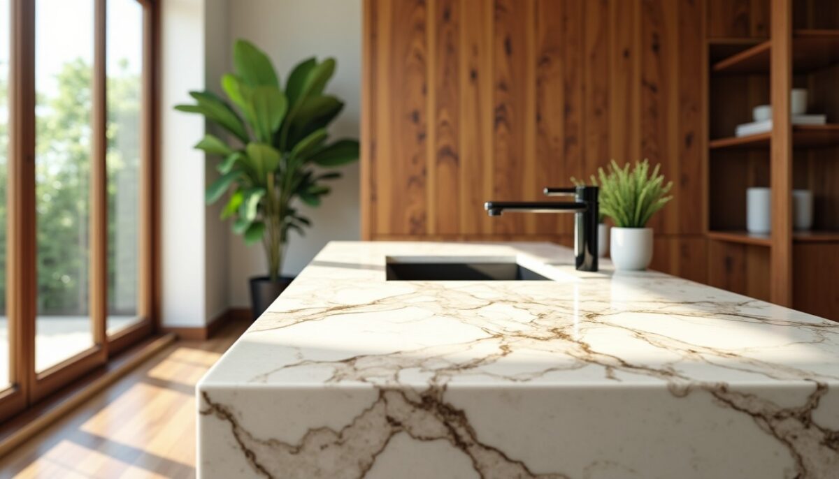 Marbre et bois : la révolution naturelle qui métamorphose votre salle de bain