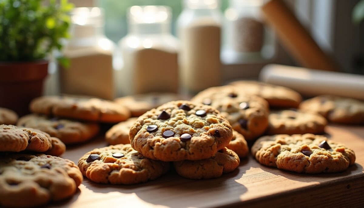 Plaisirs gourmands sans remords : recettes faciles et délicieuses de cookies sans sucre