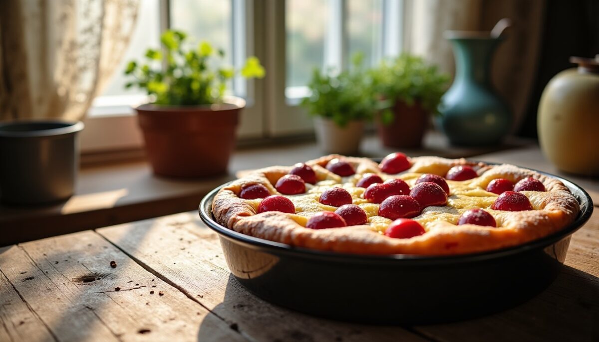 Clafoutis moelleux aux cerises : la recette simple et naturellement sucrée
