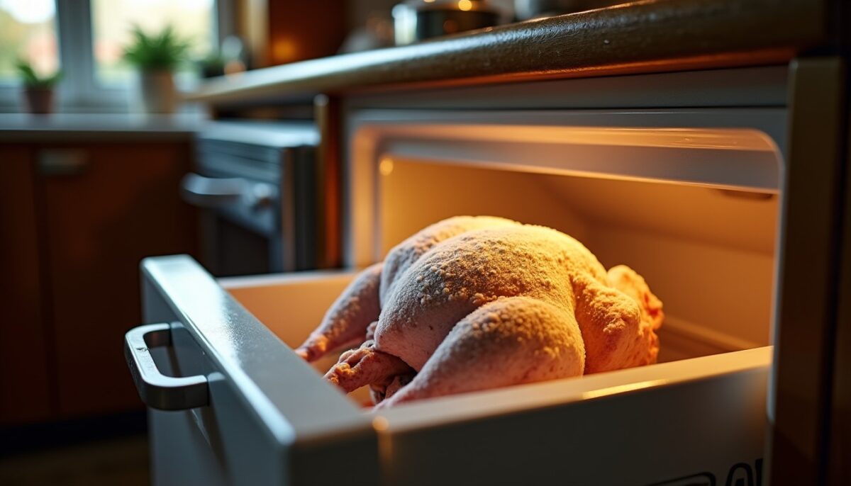 Peut-on encore manger un poulet conservé au congélateur depuis 2 ans en toute sécurité ?