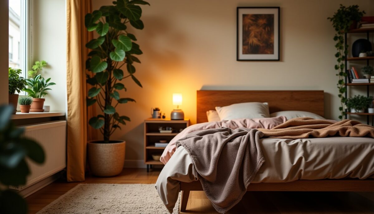 Optimiser un petit espace : conseils pour une chambre à la fois chaleureuse et pratique